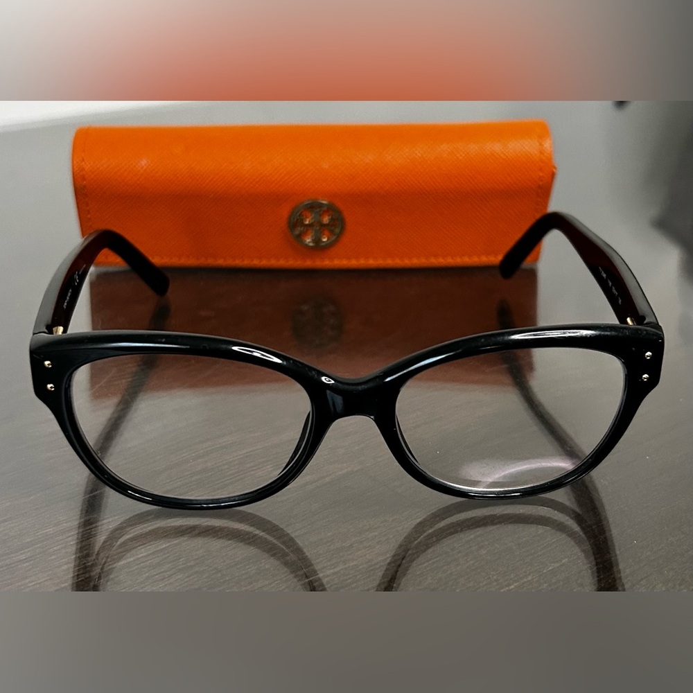Tory Burch Prescription Glasses with Orange Case